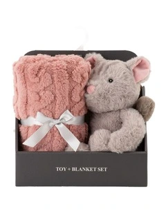 Plush Toy & Blanket in Harvest Possum