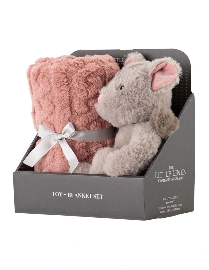 Plush Toy & Blanket in Harvest Possum image 2