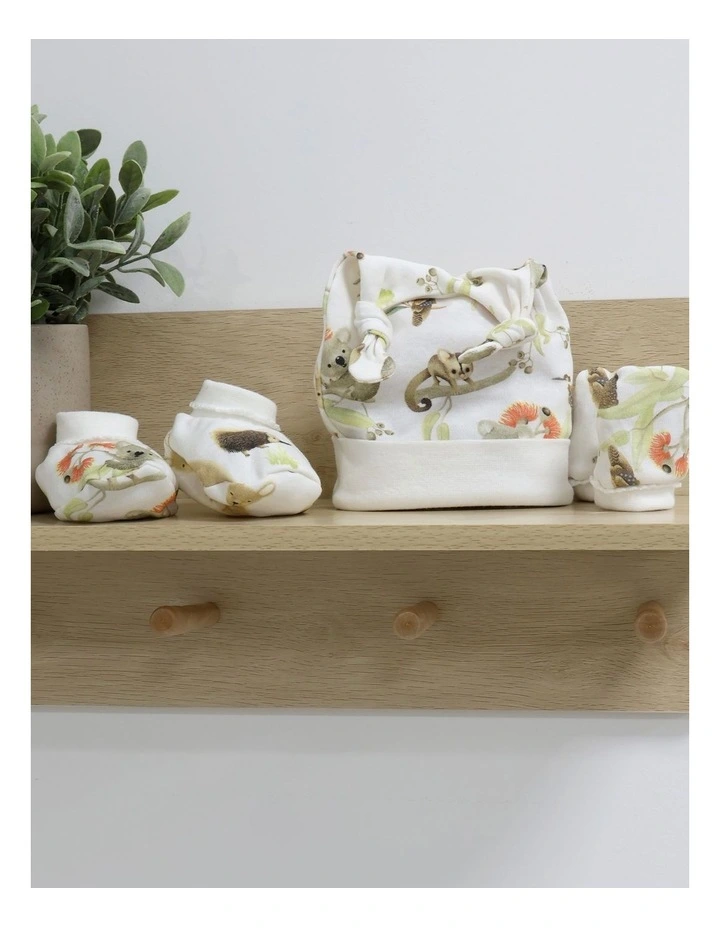 Aussie Animals Layette Set 3 Piece in Multi image 4