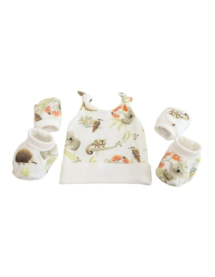 Aussie Animals Layette Set 3 Piece in Multi image 5