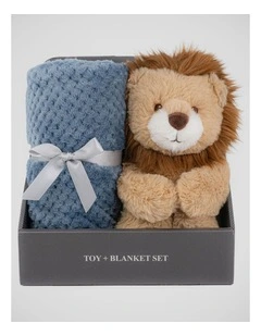 Plush Toy & Blanket Savanna Lion