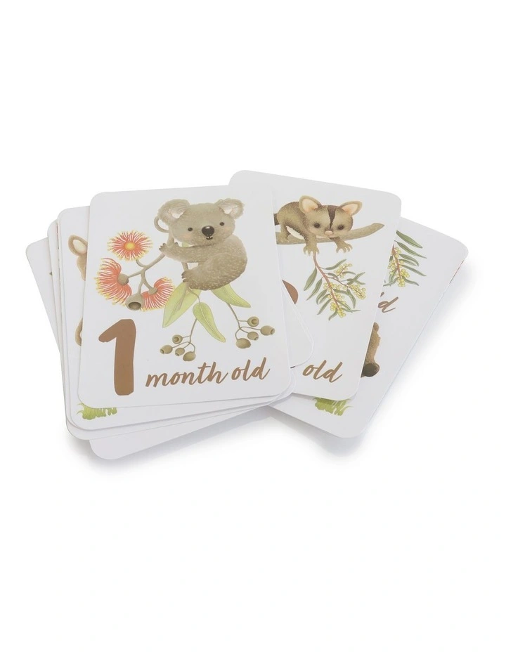Aussie Animals Hello World Gift Set - Koala Plush   Cellular   3x Washer   Muslin   M/Cards image 5