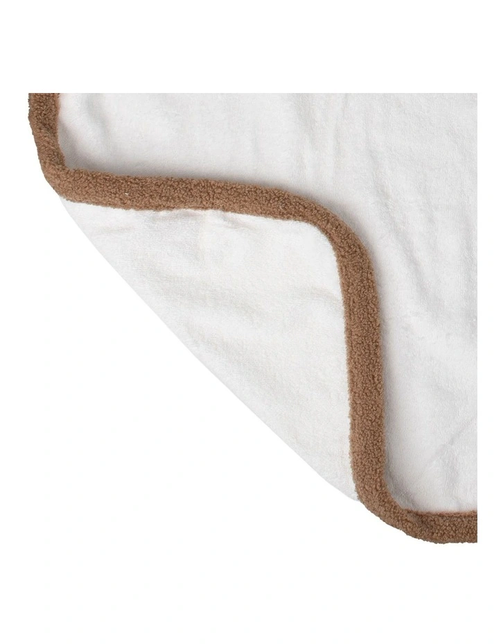 Plush Hooded Towel in Bushland Bear image 4