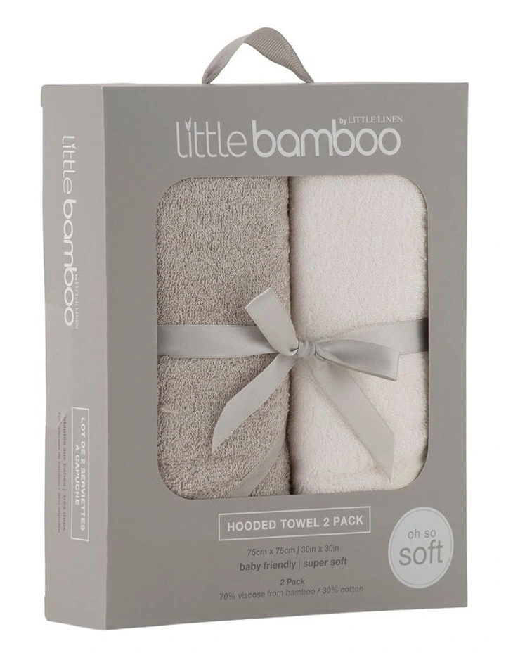 Hooded Towel 2 Pack in Multi image 2