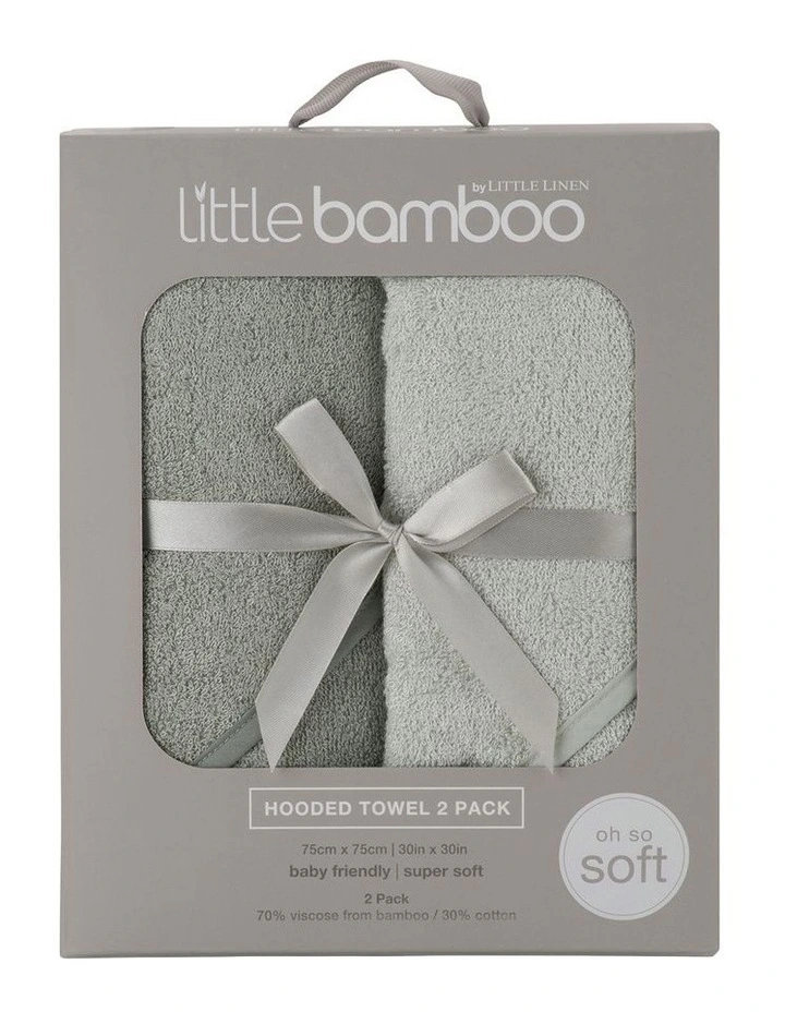Hooded Towel 2 Pack in Multi image 1
