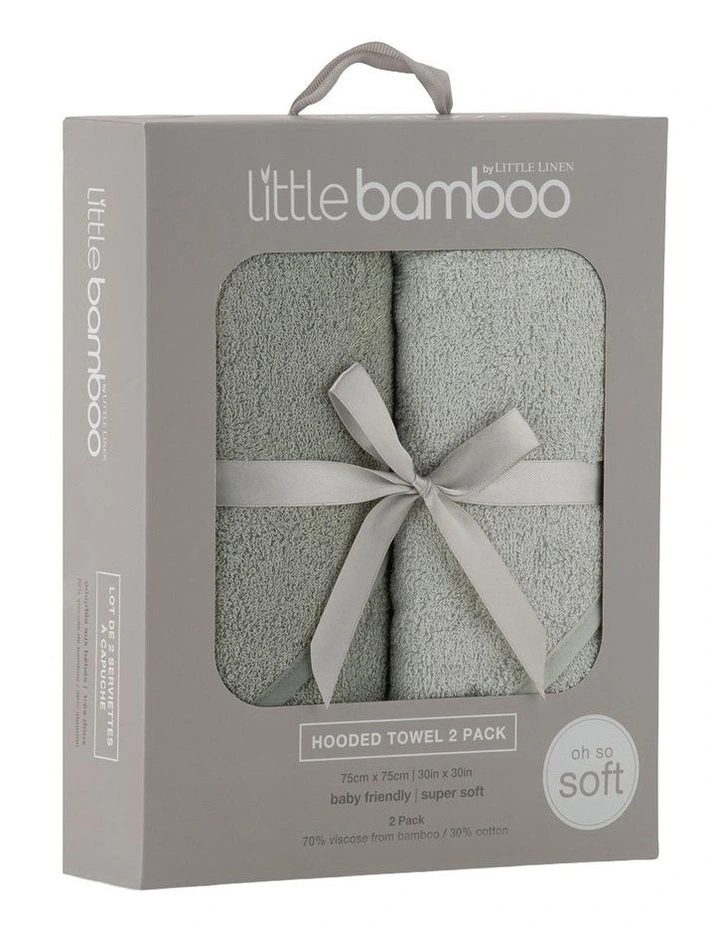 Hooded Towel 2 Pack in Multi image 2