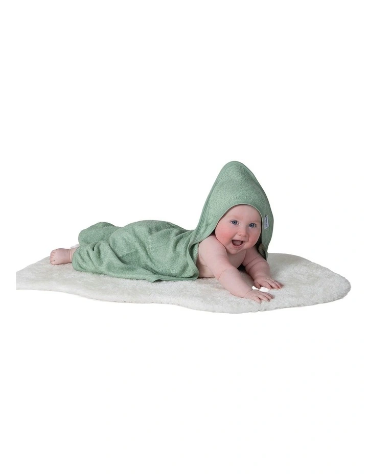 Sundae Hooded Towels 2 Pack in Greentea image 6