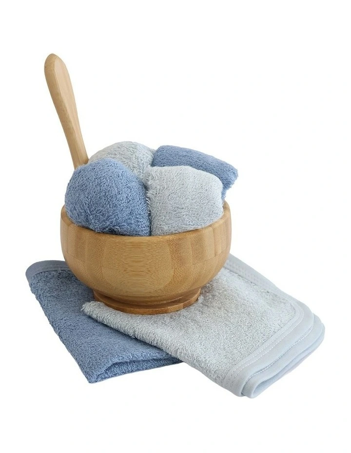 Sundae Face Washers 6 Pack in Blueberry image 2