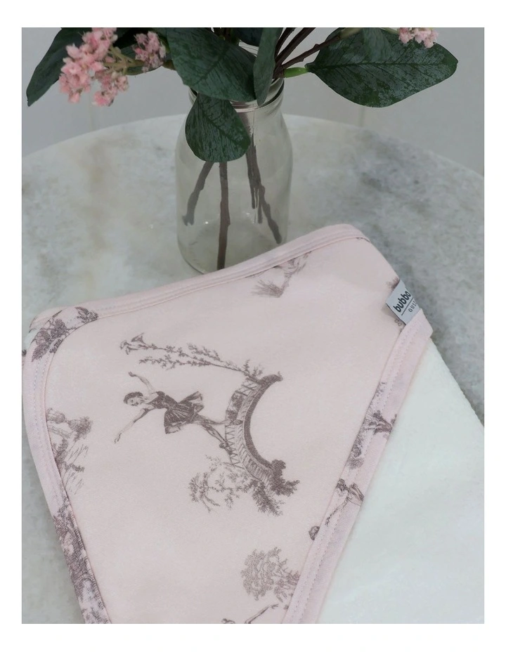 Swan Lake Hooded Towel in Pink image 2