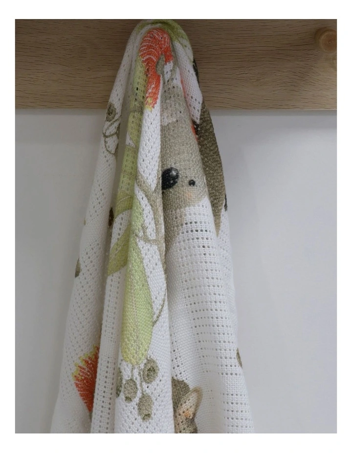 Aussie Animals Cellular Blanket in Multi image 3