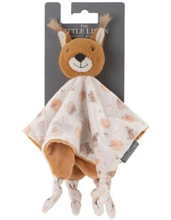 Bushland Squirrel Lovie Comforter in Grey