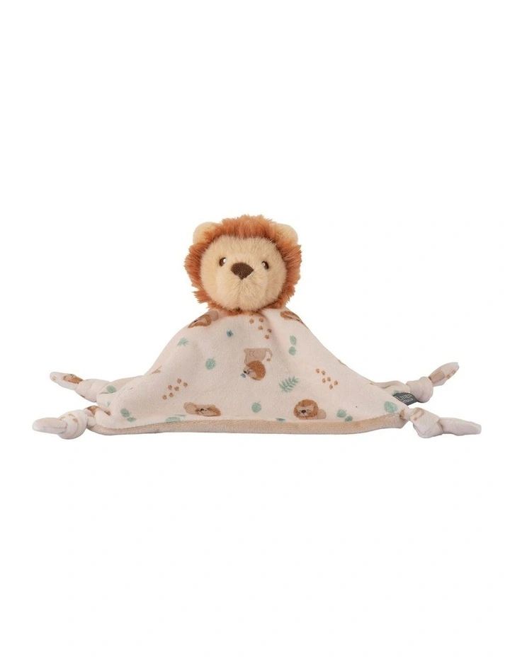 Savanna Lion Lovie Comforter in Cream image 3