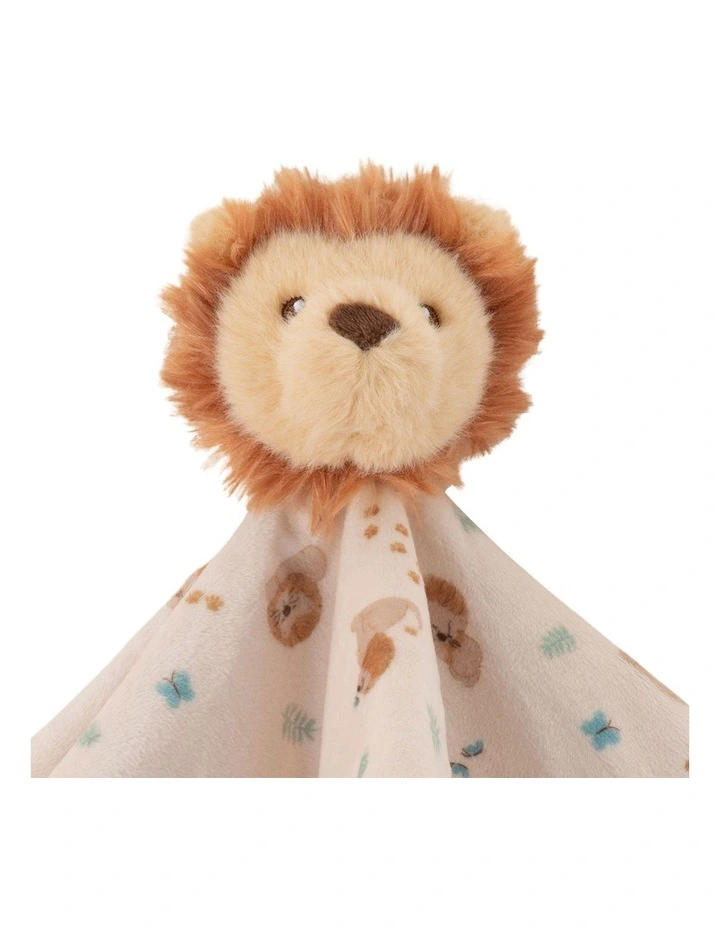 Savanna Lion Lovie Comforter in Cream image 4