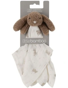 Beau the Bunny Lovie Comforter  in Grey