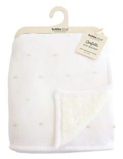 Confetti Blanket in White