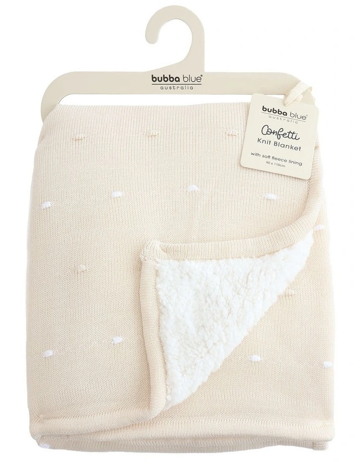 Confetti Blanket in Sand image 1