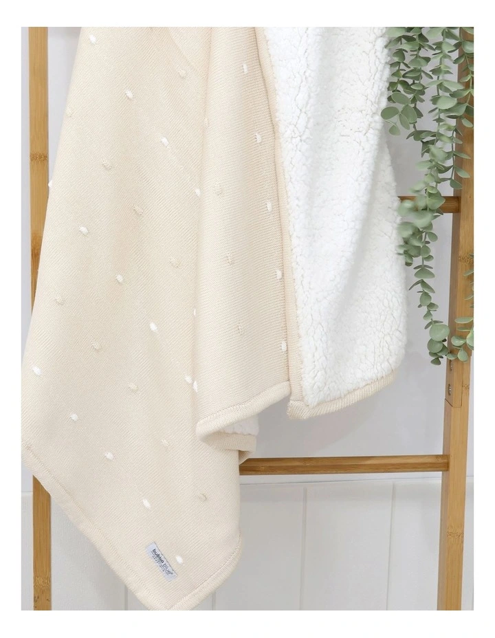 Confetti Blanket in Sand image 5