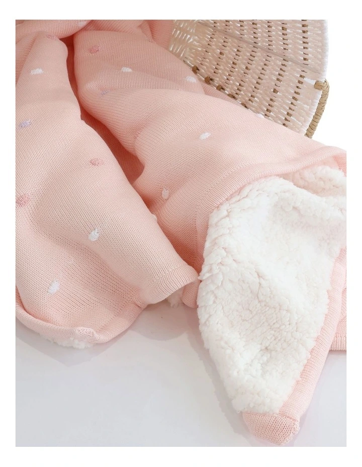 Confetti Blanket in Berry image 2