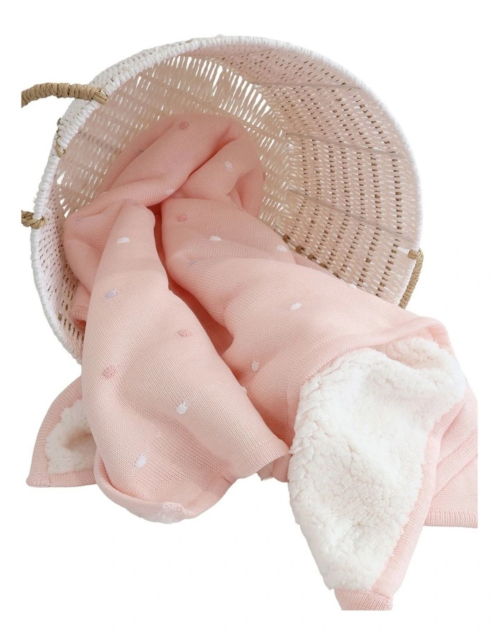 Confetti Blanket in Berry image 3