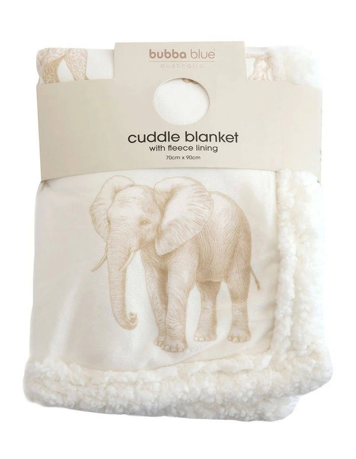 Serengeti Cuddle Blanket in Nutmeg image 3