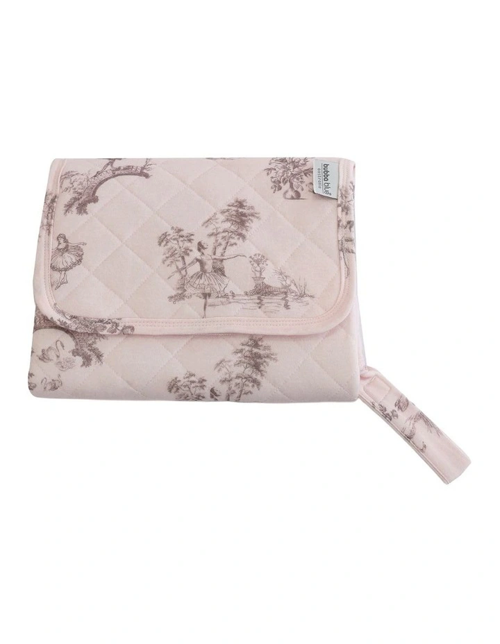 Swan Lake Travel Change Mat in Pink image 4