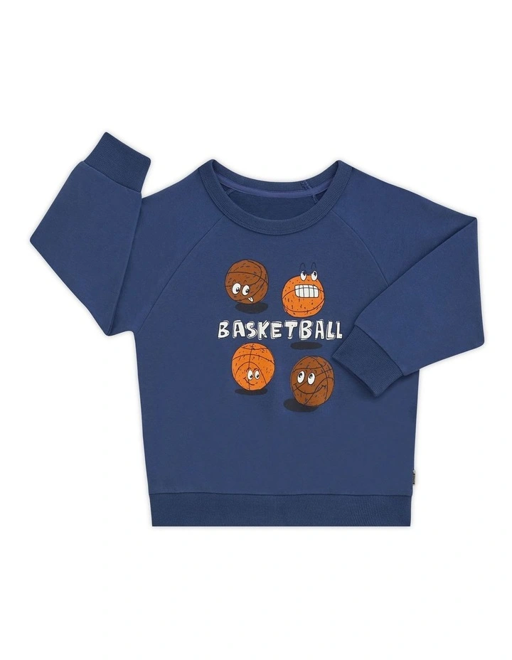 Kids Soft Threads Pullover in Blue image 1