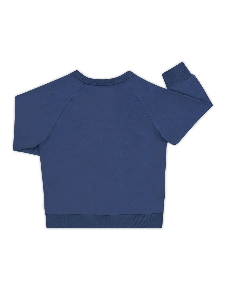 Kids Soft Threads Pullover in Blue image 2