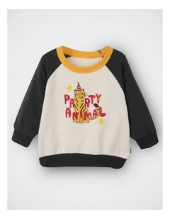 Baby Soft Threads Pullover in Party Animal
