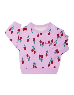 Baby Soft Threads Frill Pullover in Pink