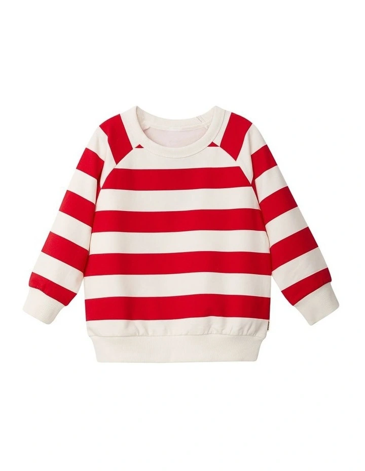 Soft Threads Pullover Jumper in Print Horizontal image 1