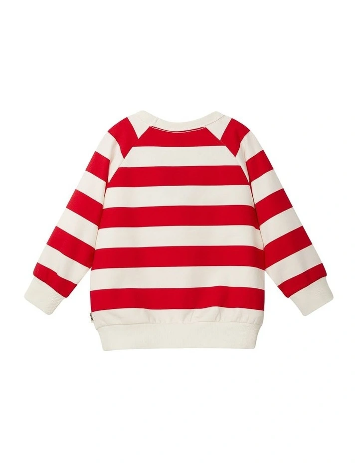 Soft Threads Pullover Jumper in Print Horizontal image 2