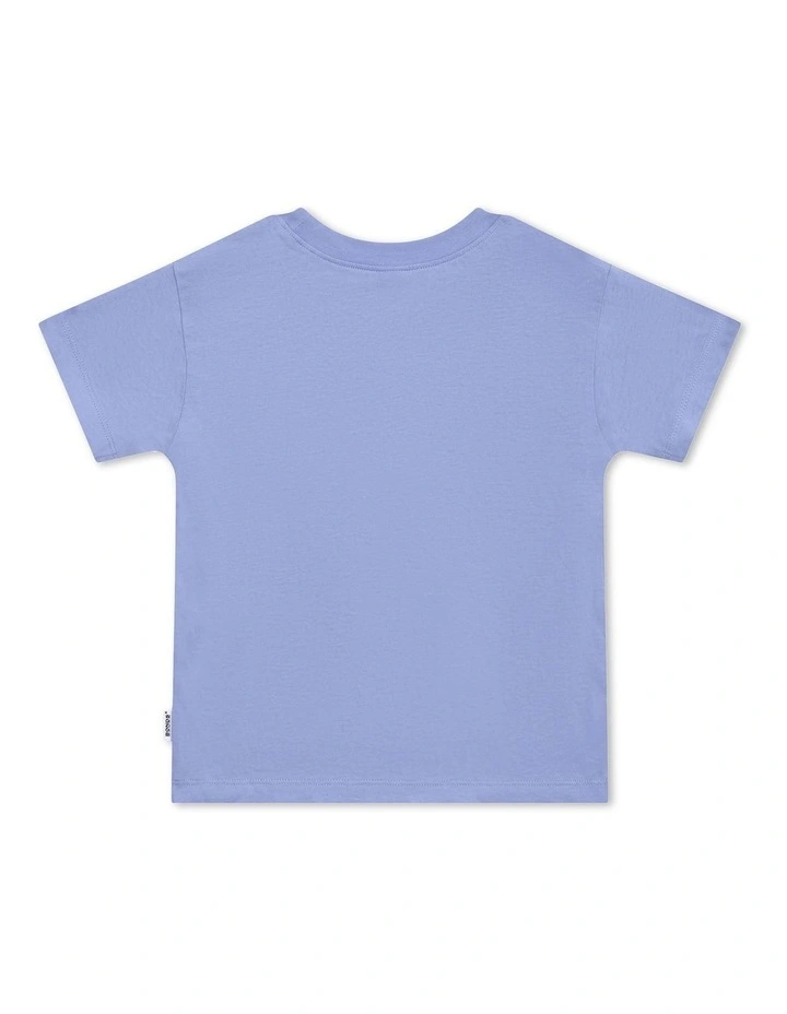 Short Sleeve Crew Tee (Sizes 3-10) in Blue image 2