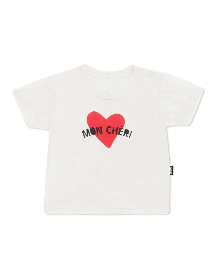 Ringer Tee in Mon Cheri image 1