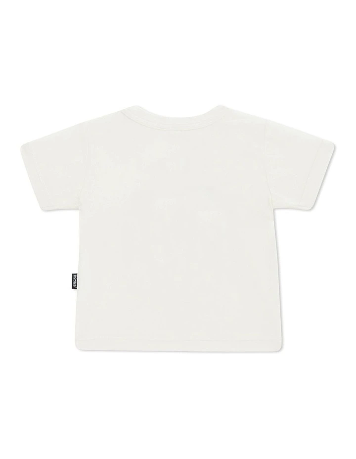 Ringer Tee in Bounce Club Vanilla image 2