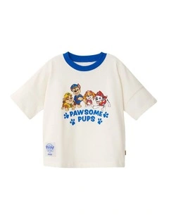 Paw Patrol Drop Shoulder Tee in Print Iz0