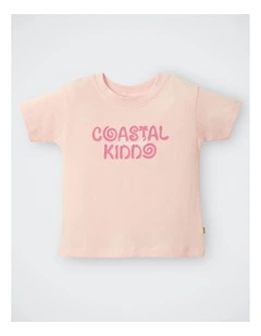 Kids Short Sleeve Crew Tee in Print Jqi