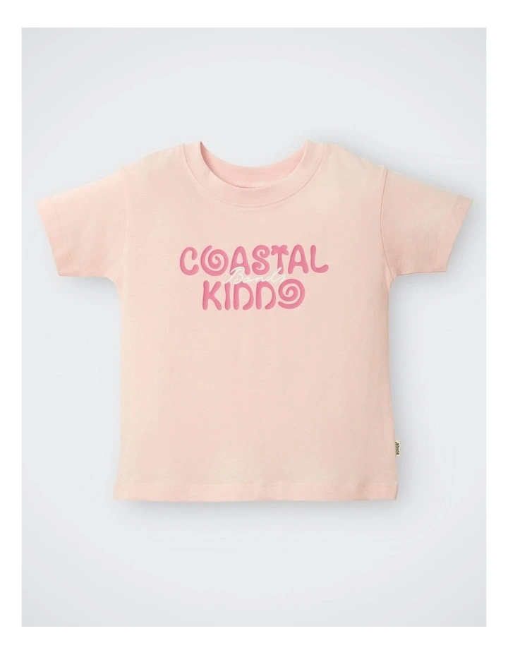 Kids Short Sleeve Crew Tee in Print Jqi image 1