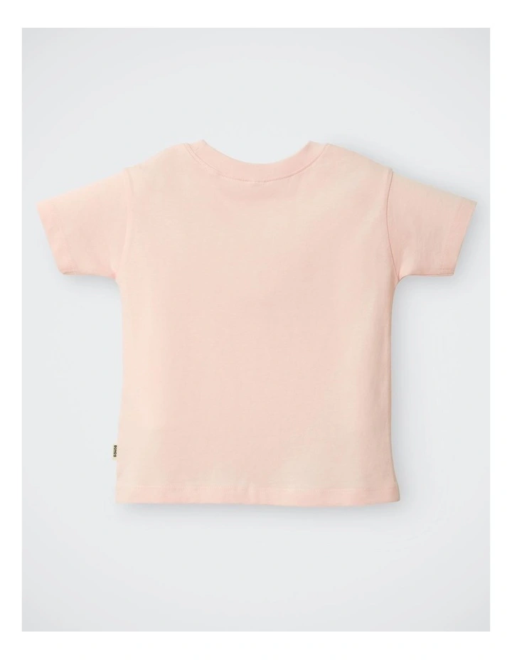 Kids Short Sleeve Crew Tee in Print Jqi image 2