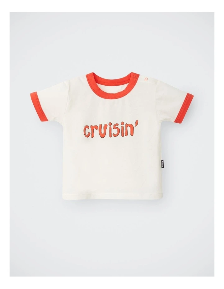Baby Ringer Tee in Cruisin' image 1