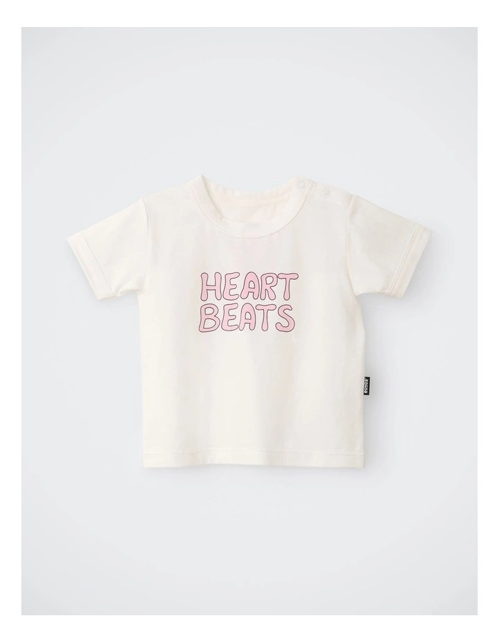 Baby Ringer Tee in Heart Beats image 1