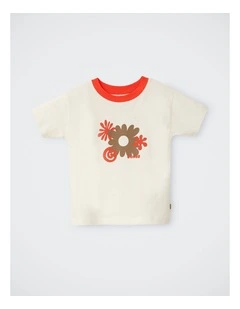 Kids Short Sleeve Crew Tee in Bonds Skater Crew