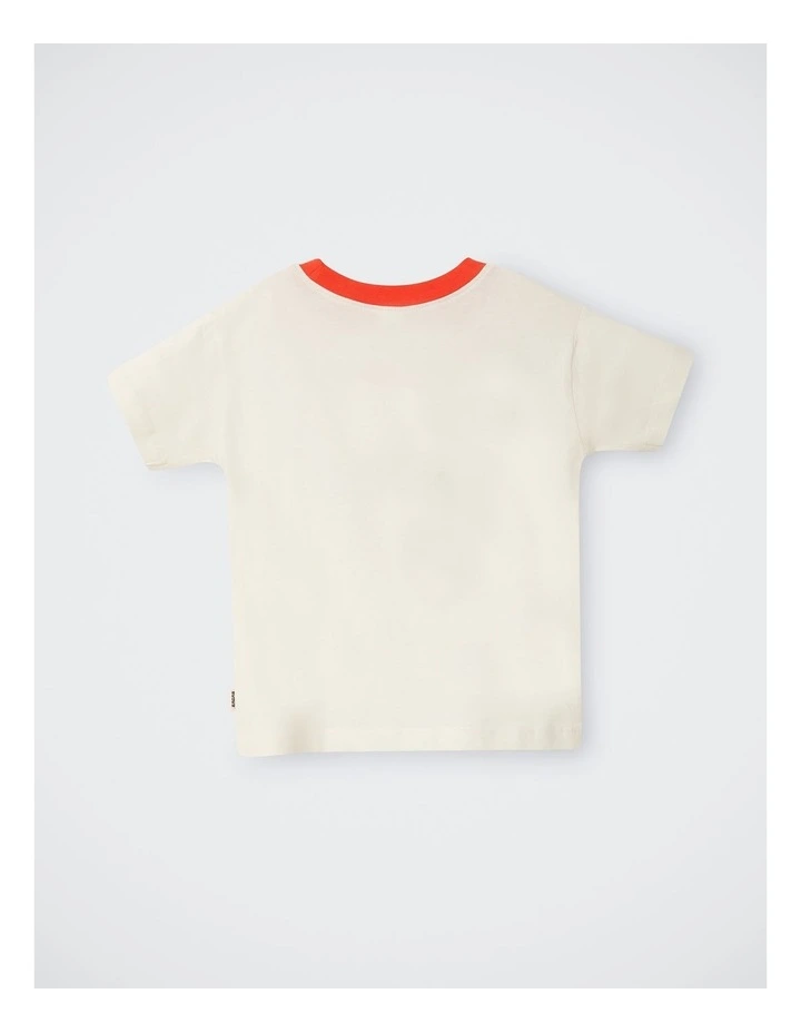 Kids Short Sleeve Crew Tee in Bonds Skater Crew image 2