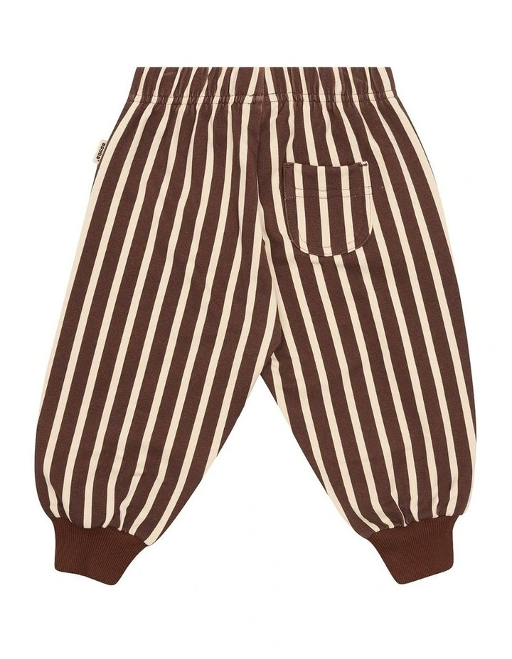 Kids Soft Threads Trackie in Brown image 2