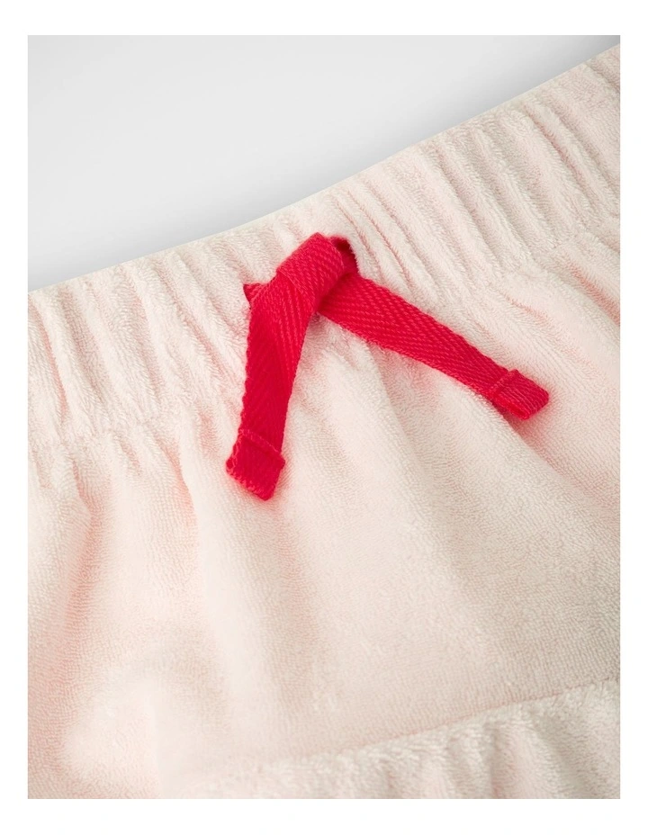 Kids Terry Towelling Skirt in Pinkie Pie image 3
