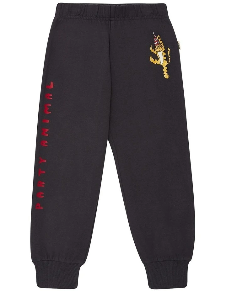 Kids Soft Threads Trackie in Grey image 1