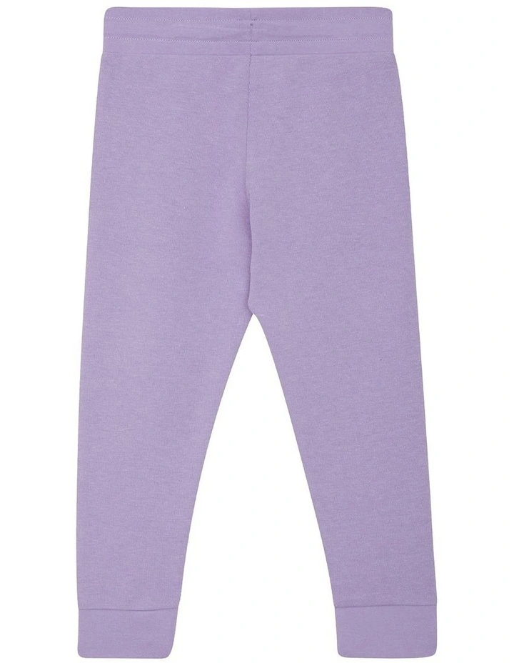 Kids Tech Sweats Trackie in Violet Rules image 2