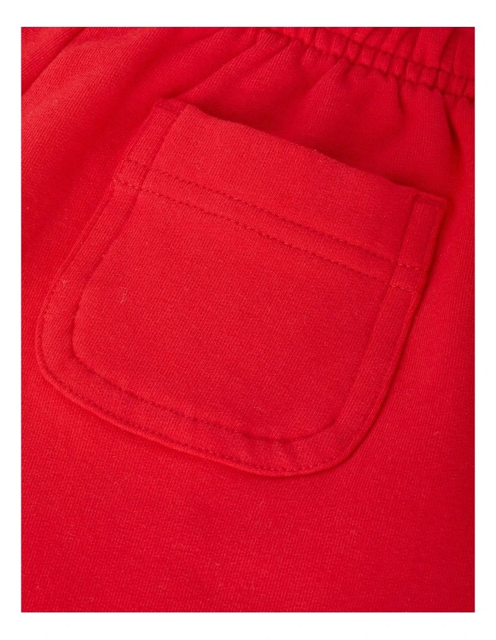 Kids Soft Threads Trackie in Lucky Scarlet image 3