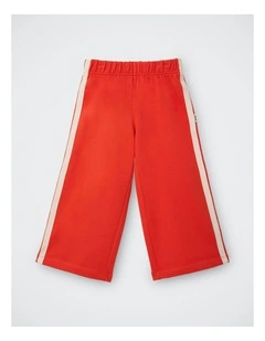 Kids Rugby Straight Leg Pant in Red Zeppelin