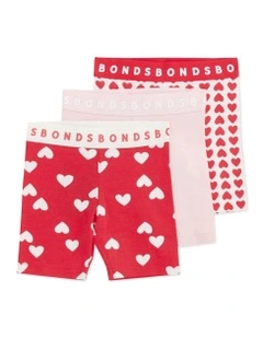 Next Generation Bike Shorts 3 Pack in Mon Cheri