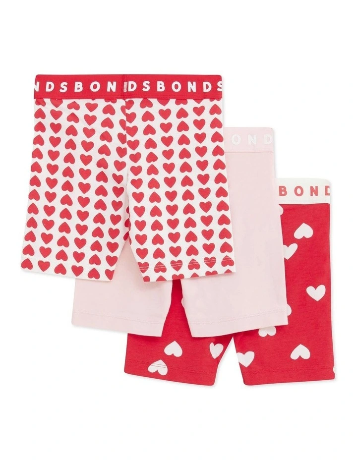 Next Generation Bike Shorts 3 Pack in Mon Cheri image 2